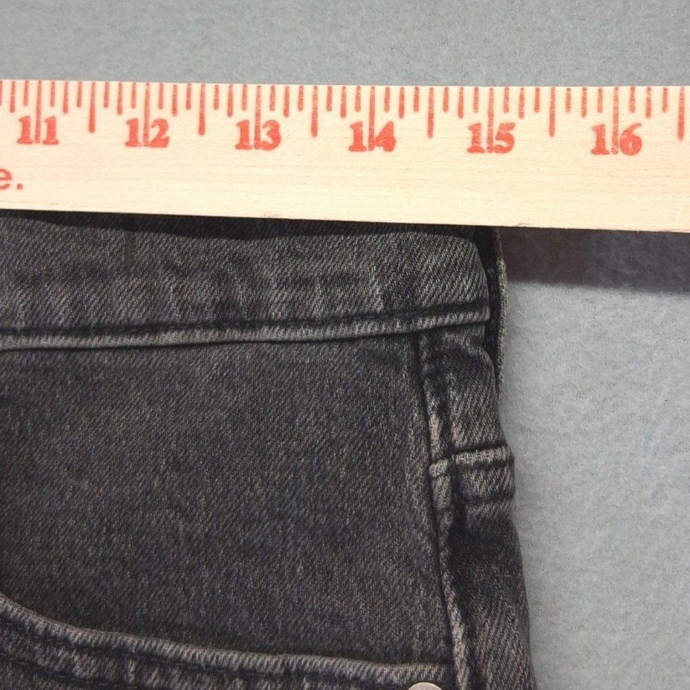 Madewell The‎ Perfect Vintage Jean Faded Black High Rise Straight Leg 28P - Picture 5 of 8